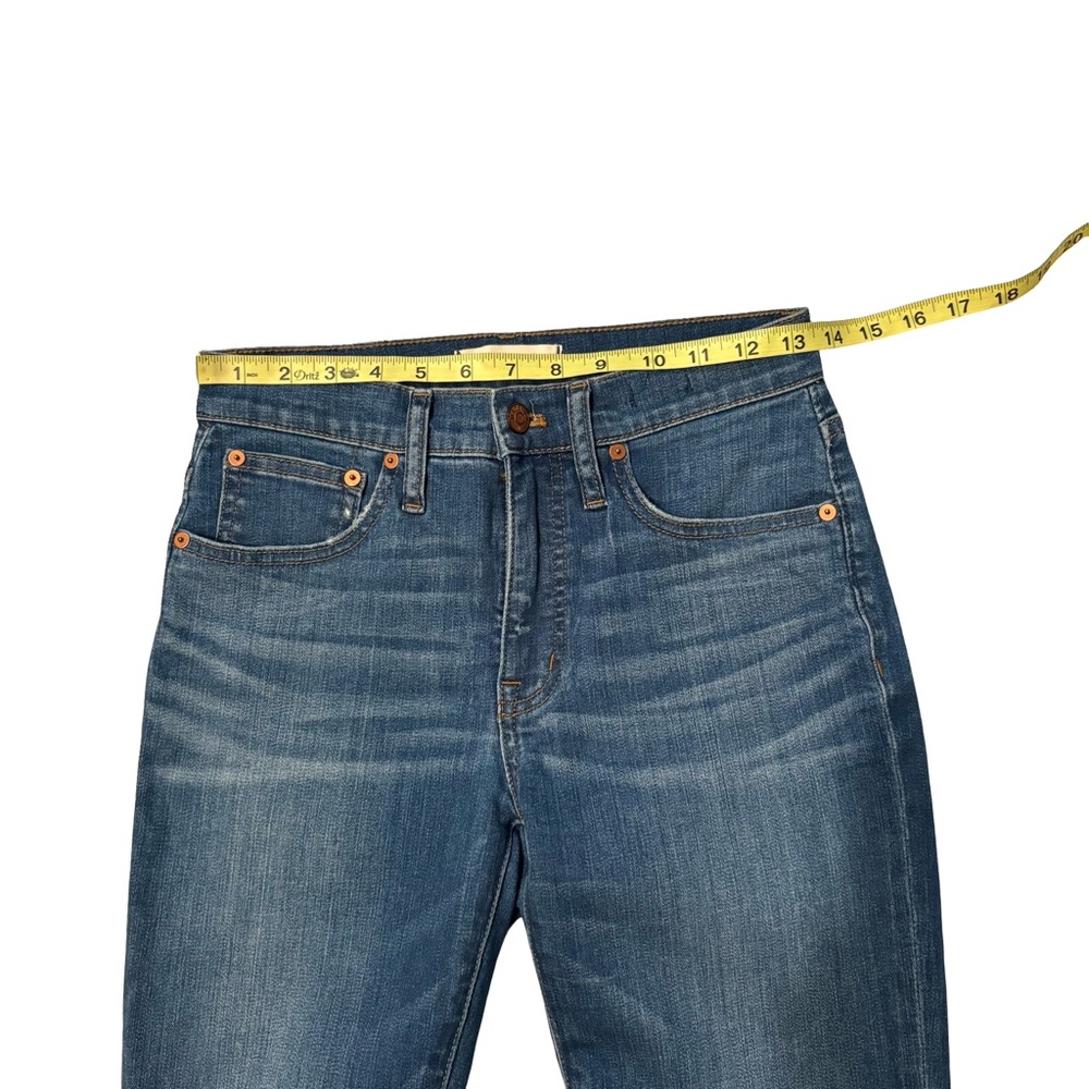 Madewell Cali Demi-Boot Jeans: Destructed-Hem Edition, Sz 25 - Picture 11 of 16